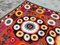 Tischdecke im Tribal Floral Style, 1950er 3
