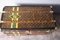 Vintage Small Monogrammed Steamer Trunk from Louis Vuitton, Image 12