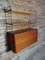 Wall Unit with Record Cabinet & Two Shelves by Nisse Strinning for String, 1950s 3