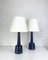 Dänische Keramik Tischlampen von Esben Klint für Le Klint, 1960, 2er Set 1