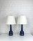 Dänische Keramik Tischlampen von Esben Klint für Le Klint, 1960, 2er Set 3