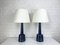 Dänische Keramik Tischlampen von Esben Klint für Le Klint, 1960, 2er Set 7