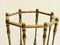 English Brass Umbrella Stand, 1900s 4