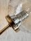 Mid-Century Crackle Glass Table Lamp, 1970s, Image 3