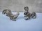 Japanese Hen and Rooster Figurines, 1950s, Set of 2, Image 1