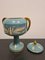 French Vase in Glazed Ceramic and Gold Decorations, Early 20th Century 4