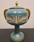 French Vase in Glazed Ceramic and Gold Decorations, Early 20th Century 2