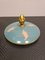 French Vase in Glazed Ceramic and Gold Decorations, Early 20th Century 11