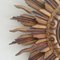 Wooden Sunburst Wall Clock from Stijlklokkenfabriek C.J.H. Sens & Zn., 1960s 4