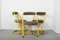Yellow Chairs by Giotto Stoppino, 1970, Set of 4 3