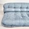 Canapé en Alcantara Bleu Clair par Tobia & Afra Scarpa, 1970s 3
