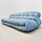 Canapé en Alcantara Bleu Clair par Tobia & Afra Scarpa, 1970s 1