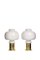 Table Lamps in Brass and Glass from Hans-Agne Jakobsson Ab Markaryd, Sweden, 1960s, Set of 2, Image 1