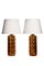 Glass Table Lamps by Gustav Leek for Orrefors, 1960s, Set of 2, Image 1