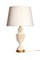 White Ceramic Table Lamp by Bondia for Nordiska Kompaniet, Spain, Image 2
