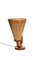 Table Lamp in Wood with Rattan Shade, Sweden, 1950s, Image 3
