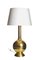 Large Table / Floor Lamp in Brass, Sweden, 1960s, Image 2