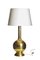Large Table / Floor Lamp in Brass, Sweden, 1960s, Image 3