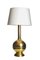 Large Table / Floor Lamp in Brass, Sweden, 1960s, Image 1