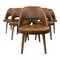Vintage Executive Stühle von Eero Saarinen für Knoll, 6er Set 1