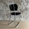 Pre War Typing Chair in Black Fabric by W.H. Gispen for Gispen 3