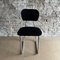 Pre War Typing Chair in Black Fabric by W.H. Gispen for Gispen 6