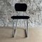 Pre War Typing Chair in Black Fabric by W.H. Gispen for Gispen 5
