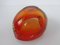 Sommerso Murano Glas Aschenbecher in Rot & Grün von Flavio Poli für Seguso, Italien, 1960er 9