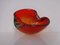 Sommerso Murano Glas Aschenbecher in Rot & Grün von Flavio Poli für Seguso, Italien, 1960er 15