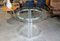 Chrome Dining Table with Glass Top by Milo Baughman, 1970s, Image 1