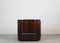 Dry Bar Cart with Wheels in Wood and Marble by Carlo De Carli for Fiarm 1960s 1