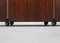 Dry Bar Cart with Wheels in Wood and Marble by Carlo De Carli for Fiarm 1960s 6