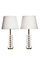 Crystal Glass Table Lamps by Carl Fagerlund for Orrefors, 1960s, Set of 2, Set of 2, Image 1