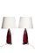 Mid-Century Glass Table Lamps by Carl Fagerlund for Orrefors, Sweden, 1960s, Set of 2, Image 2
