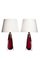 Mid-Century Glass Table Lamps by Carl Fagerlund for Orrefors, Sweden, 1960s, Set of 2, Image 1