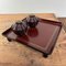Wooden Urushi Lacquered Tea Table Serving Tray, Japan., 1970s 13