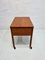 Teak Nähtisch, 1960er 5