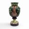 Large Antique French Majolica Renaissance Palissy Vase with Mistletoe, 1880 4