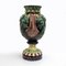 Large Antique French Majolica Renaissance Palissy Vase with Mistletoe, 1880 2