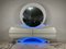 Space Age Style Chest of Drawers with Backlit Mirror in Wood and Fiberglass from DBM, 1960s 1