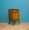Mid-Century Nachttisch aus Nussholz & Teak von Crown Furniture, 1960er 3