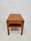 Danish Teak Sewing Table, 1970s 3