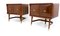 Mahogany Night Stands by Carlo De Carli, 1950s, Set of 2 1