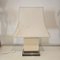 Ivory White Table Lamp attributed to Jean Claude Mahey, 1975, Image 2