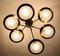 Large Six-Arm Chandelier from Stilnovo, 1950s 8