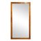 Mahogany and Bronze Mantel Mirror 1