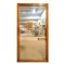 Mahogany and Bronze Mantel Mirror 4