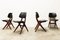 Pelican Dutch Teak Dining Chairs by Louis van Teeffelen for Wébé, 1960s, Set of 4 3
