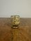 Antique Bohemian Glass Punch Bowl Set, 1900, Set of 12 12