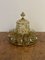 Antique Bohemian Glass Punch Bowl Set, 1900, Set of 12 8